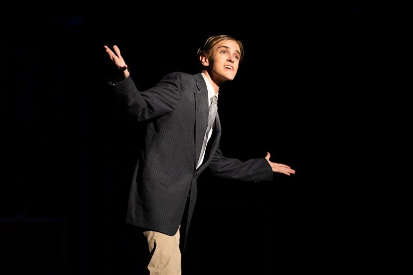 Page High students onstage